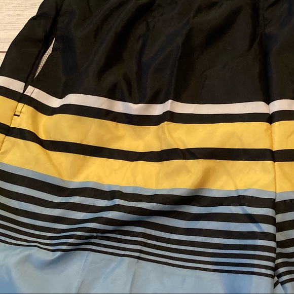 Open Trails Men’s Multicolored Striped Swim Trunks - Picture 6 of 9